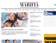 Tablet Screenshot of marifia.com